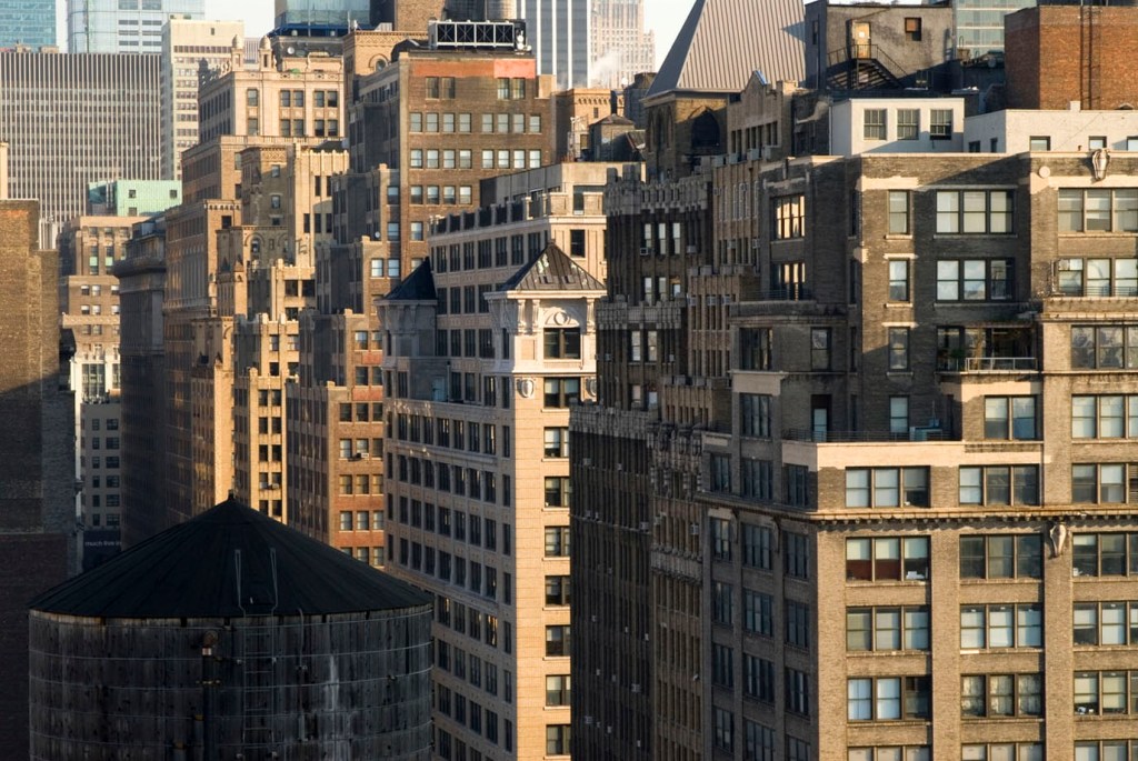 Apartment buildings, NYC